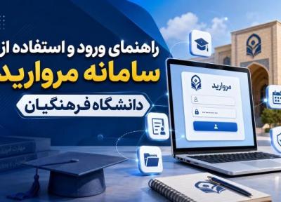 راهنمای ورود و استفاده از سامانه مروارید دانشگاه فرهنگیان راهنمای ورود و استفاده از سامانه مروارید دانشگاه فرهنگیان